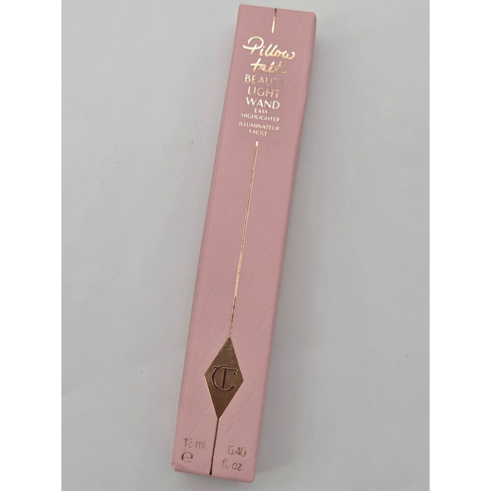 Charlotte Tilbury Pillow Talk Beauty Light Wand Easy Highlighter 12ml .40 oz NEW - Picture 6 of 13